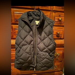 Jcrew vest navy blue